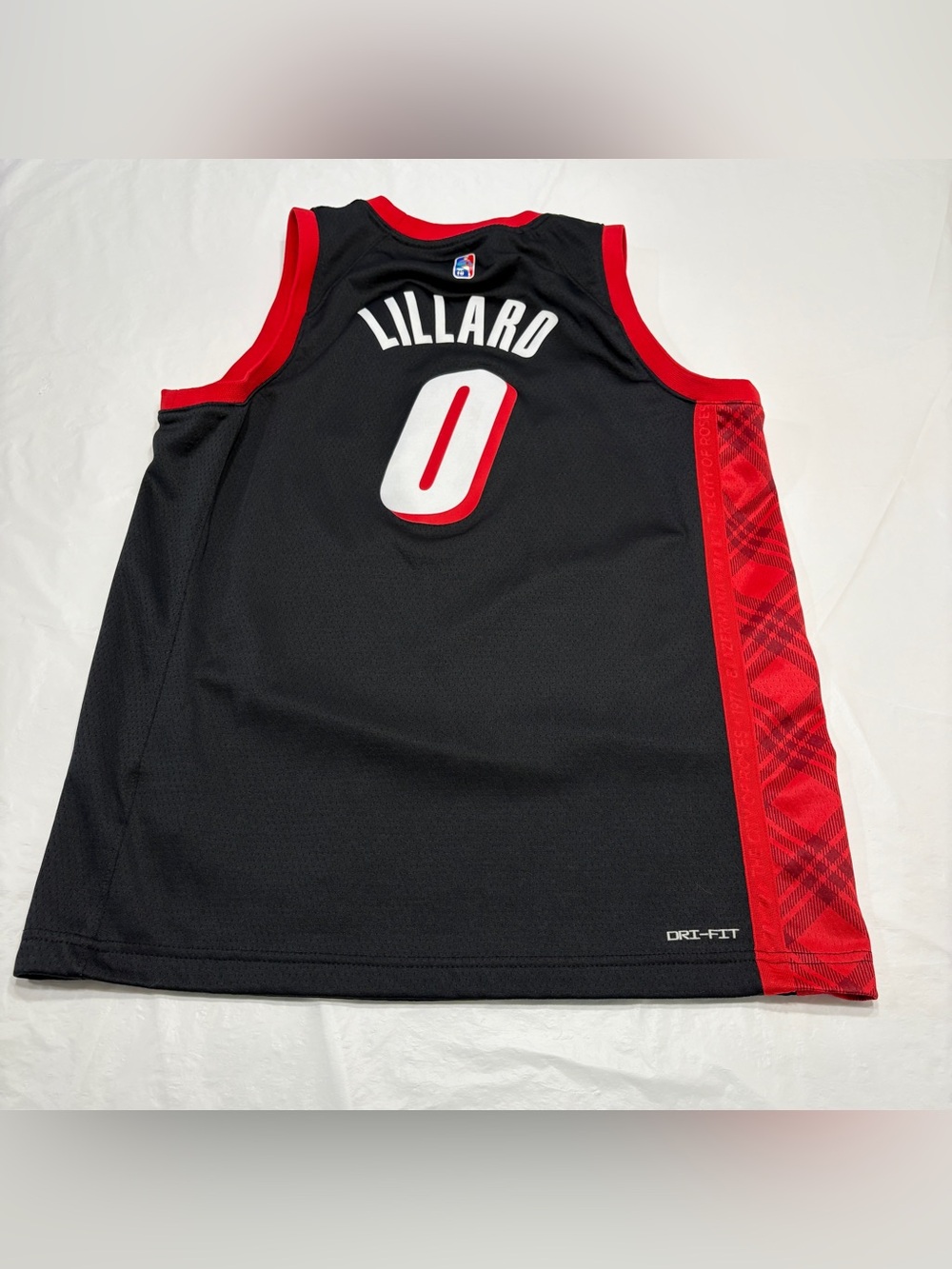 Nike Damian Lillard Portland Trail Blazers Rip City Edition Jersey Boys Youth L - Picture 7 of 11